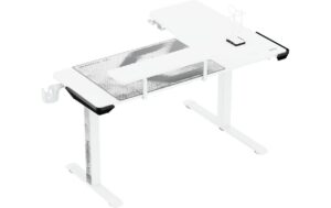 1480080_1 - Mediatech Ultradesk Winger Weiss Gaming Table weiss, Tischplatte
