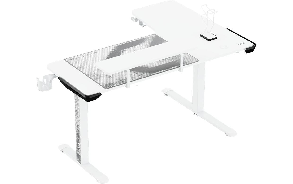 1480080_1 - Mediatech Ultradesk Winger Weiss Gaming Table weiss, Tischplatte