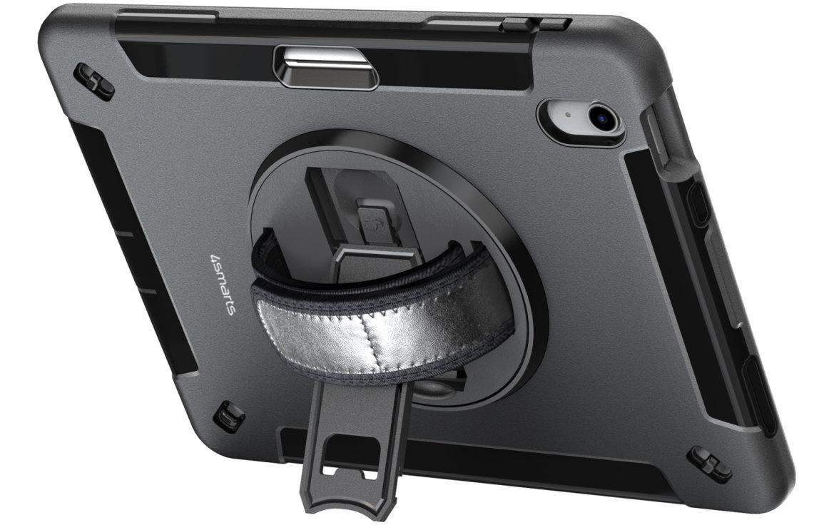 1482560_1 - Mediatech 4smarts Rugged Case Grip Black für iPad 10th Gen. 10.9