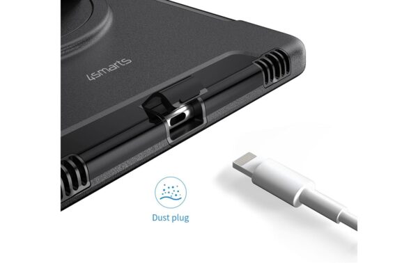 1482560_4 - Mediatech 4smarts Rugged Case Grip Black für iPad 10th Gen. 10.9