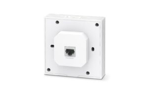1483166_2 - Mediatech TP-Link EAP650-Wall: WiFi6 PoE Access Point 3000AX, 2xLAN, Omada, Wandmontage