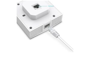 1483166_3 - Mediatech TP-Link EAP650-Wall: WiFi6 PoE Access Point 3000AX, 2xLAN, Omada, Wandmontage