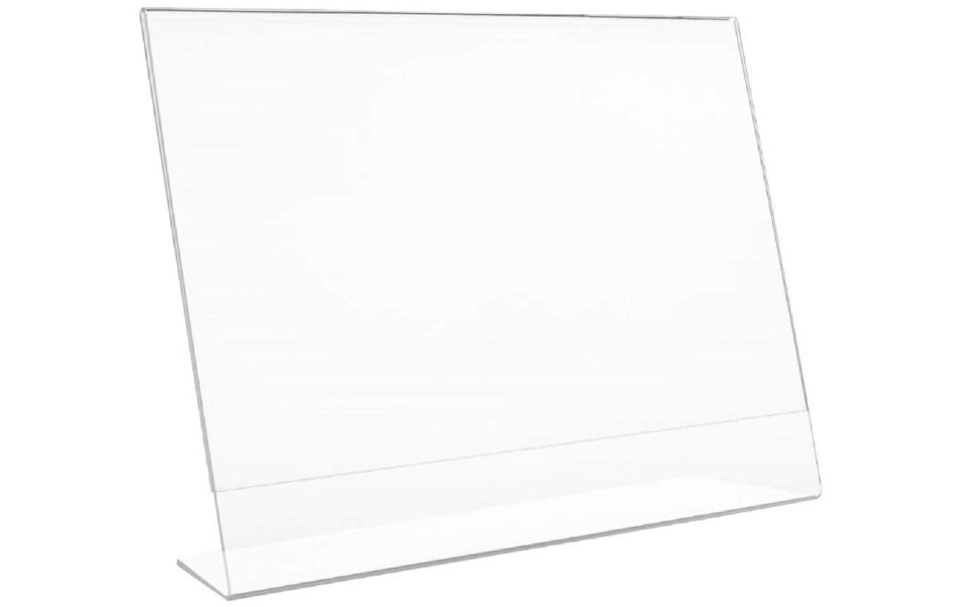1483201 - Mediatech Büromaterial Schräger Sichtständer A5 quer 210 x 148 x 70 mm kaufen | Mediatech.ch