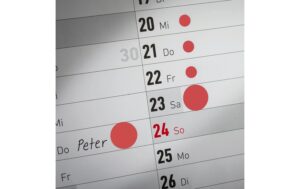 1483575_1 - Mediatech Avery Zweckform wiederablösb. Punkte, rot Inhalt: 416 Etik. / 4 Blatt, 8mm