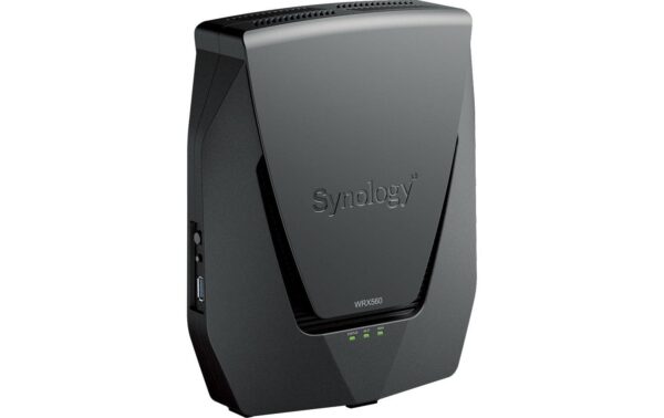Synology WRX560, Dualband-WLAN 6 Router Dualband WLAN (2,4 + 5 GHz), Mesh Ready