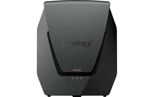 Synology WRX560, Dualband-WLAN 6 Router Dualband WLAN (2,4 + 5 GHz), Mesh Ready