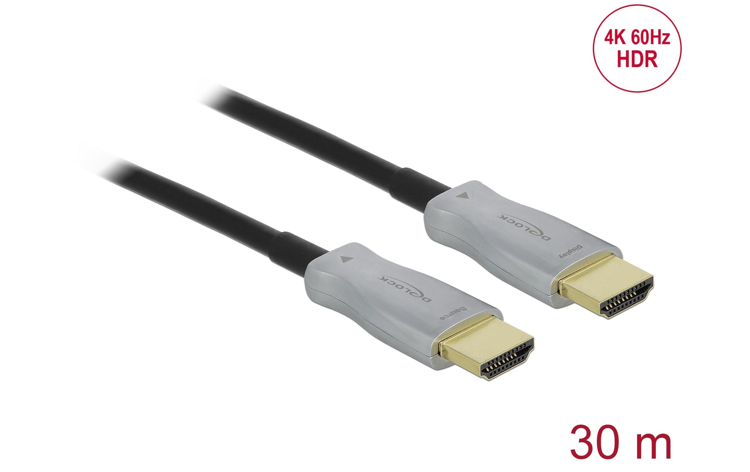 1486042_1 - Mediatech Delock Aktives Optisches Kabel HDMI 4K 60Hz, 30m