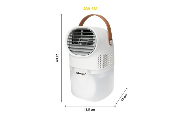Steba Mini-Luftwäscher AW6M 230V, 750ml, 3 Stufen, 3in1