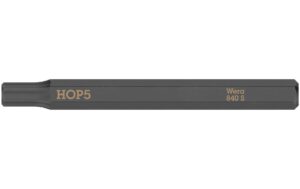 Wera 840 S Hex-Plus Innensechskant Bits fü Innensechskant-Bit für Schlagschrauber