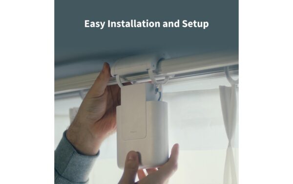 1493240_2 - Mediatech Aqara Zigbee Vorhangfahrer (Rod Version) weiss, Motor
