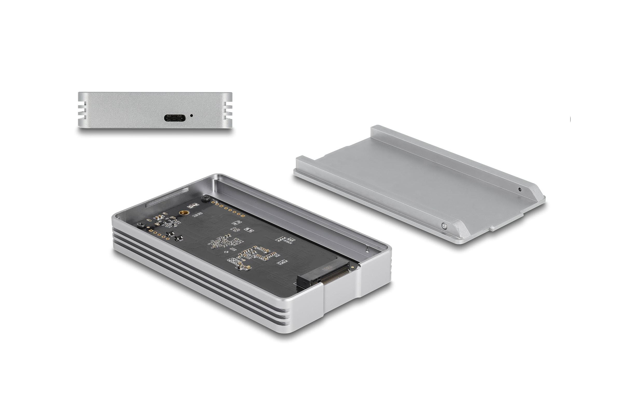 1494035 - Mediatech Delock USB4 40 Gbps Gehäuse für 1xM.2 NVMe SSD - werkzeugfrei kaufen Schweiz | Mediatech.ch