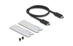 1494035_2 - Mediatech Delock USB4 40 Gbps Gehäuse für 1xM.2 NVMe SSD - werkzeugfrei