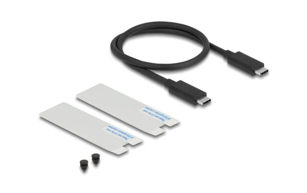 1494035_2 - Mediatech Delock USB4 40 Gbps Gehäuse für 1xM.2 NVMe SSD - werkzeugfrei