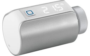 Homematic IP Heizkörperthermostat Evo, silb drei Heizprofile, 6 Heizphasen pro Tag