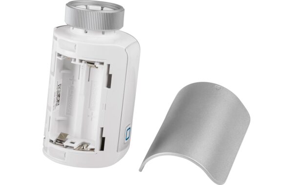Homematic IP Heizkörperthermostat Evo, silb drei Heizprofile, 6 Heizphasen pro Tag