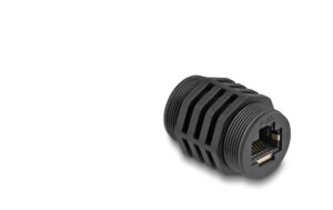 Delock RJ45 Cat.6A Einbaumodul IP67 staub/wasserdicht, schwarz