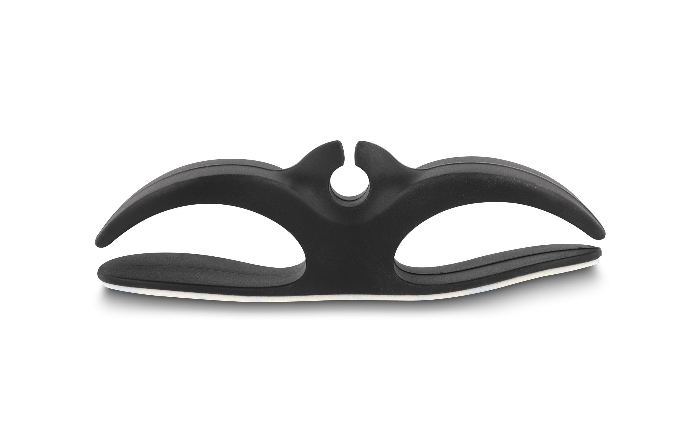 1500487_1 - Mediatech Delock Kabelhalter mit 3 Durchführungen selbstklebend, Set 3 Stück