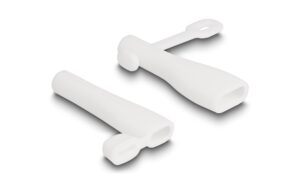 1500492 - Mediatech Delock Staubschutz USB-A/C Stecker Set 2 Stück, weiss kaufen Schweiz | Mediatech.ch
