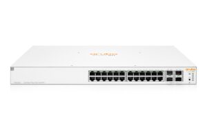 HP 1930-24G: 24 Port RJ45 1Gb Switch 4SFP+, inkl. PSU, PoE+ Cl. 4 370W