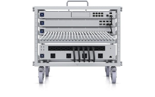 1501308_2 - Mediatech Ubiquiti U-RACK-6U-TL: 6HE Mobile Rack Toolless