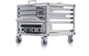 1501308_3 - Mediatech Ubiquiti U-RACK-6U-TL: 6HE Mobile Rack Toolless
