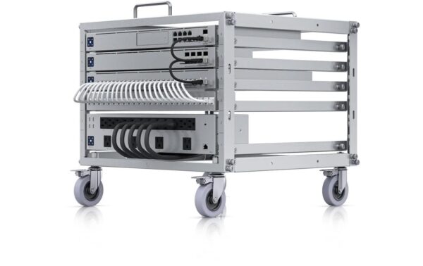 1501308_3 - Mediatech Ubiquiti U-RACK-6U-TL: 6HE Mobile Rack Toolless