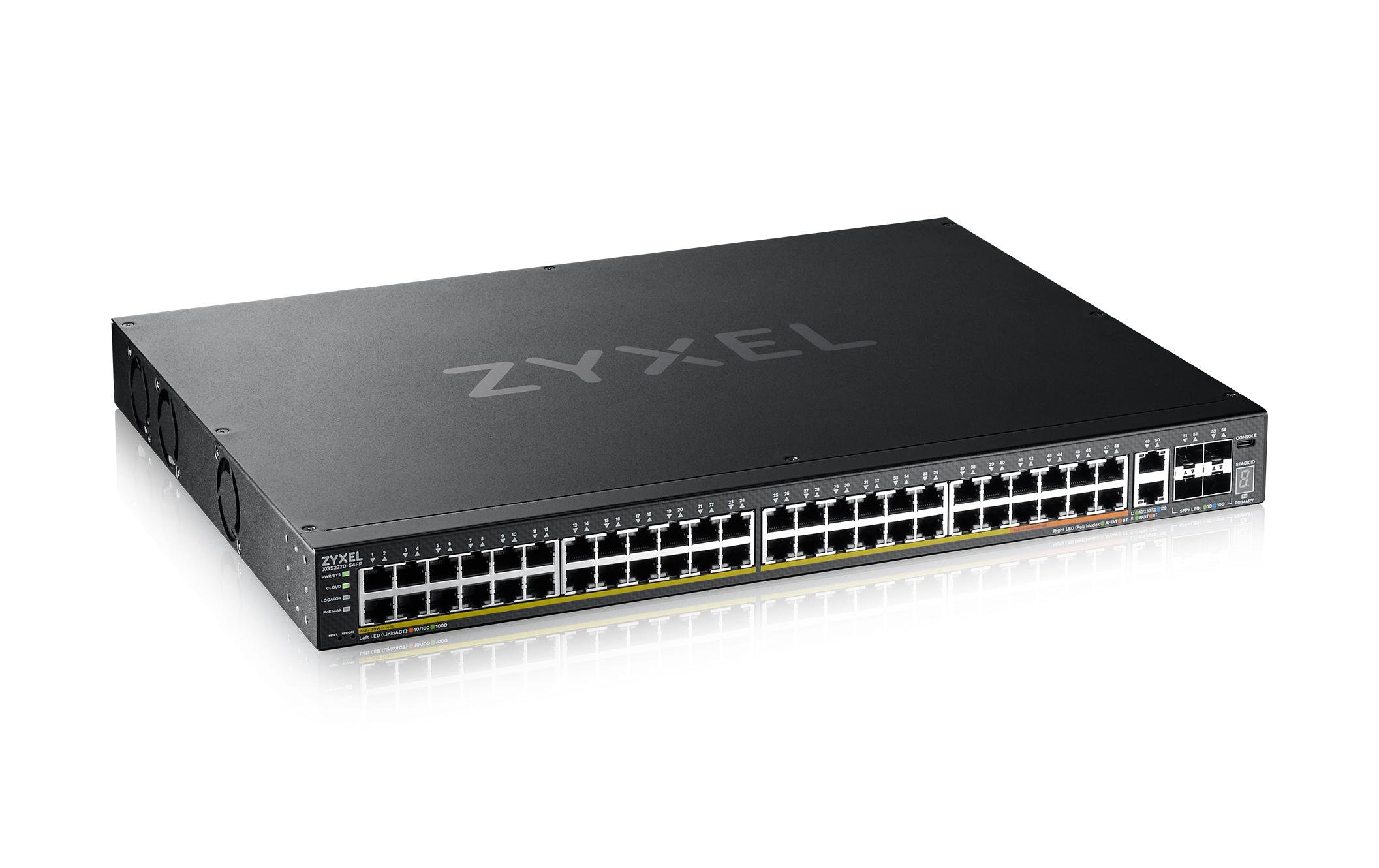1503749 - Mediatech Zyxel XGS2220-54FP Nebula-managed kaufen Schweiz | Mediatech.ch