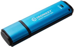 Kingston IronKey Vault Privacy 50 64GB USB3.2 (Typ-C), AES-256 Encrypted, FIPS 197