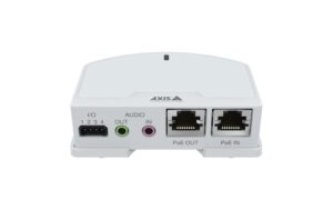 AXIS T6101 MKII Audio und I/O Modul duplex Audio (Mikrofon integriert), IO Port