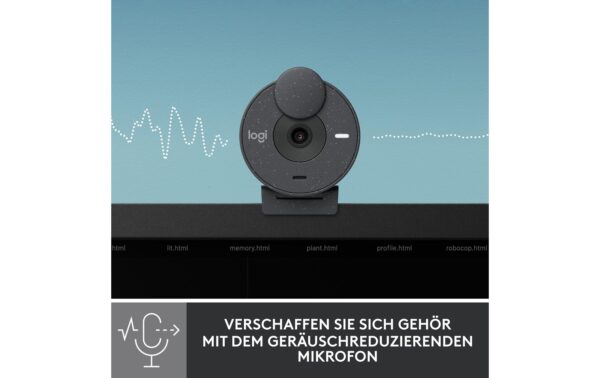 1509947_3 - Mediatech Logitech Webcam Brio 300 graphite