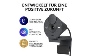 1509947_7 - Mediatech Logitech Webcam Brio 300 graphite