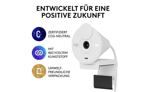 1509949_7 - Mediatech Logitech Webcam Brio 300 white