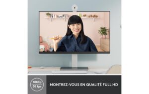 1509949_9 - Mediatech Logitech Webcam Brio 300 white