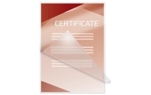 1510283_2 - Mediatech GBC Document Laminiertasche für Dokumente glänzend, Format A4, 2 x 75 Mikron