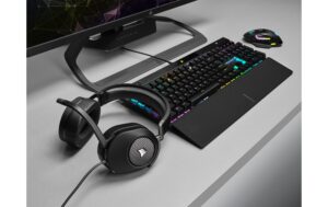 Corsair HS65 Surround Headset USB, Stereo, carbon