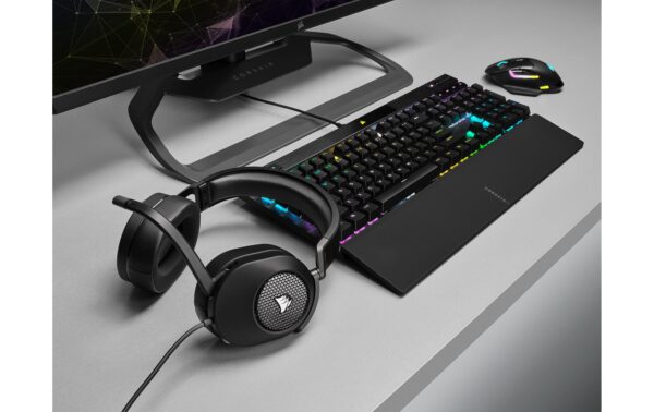 Corsair HS65 Surround Headset USB, Stereo, carbon
