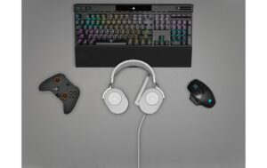 1510749_7 - Mediatech Corsair HS65 Surround Headset USB, Stereo, weiss