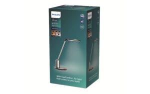 Philips LED Schreibtischleuchte Einstein 14W, 3000K-5500K, weiss