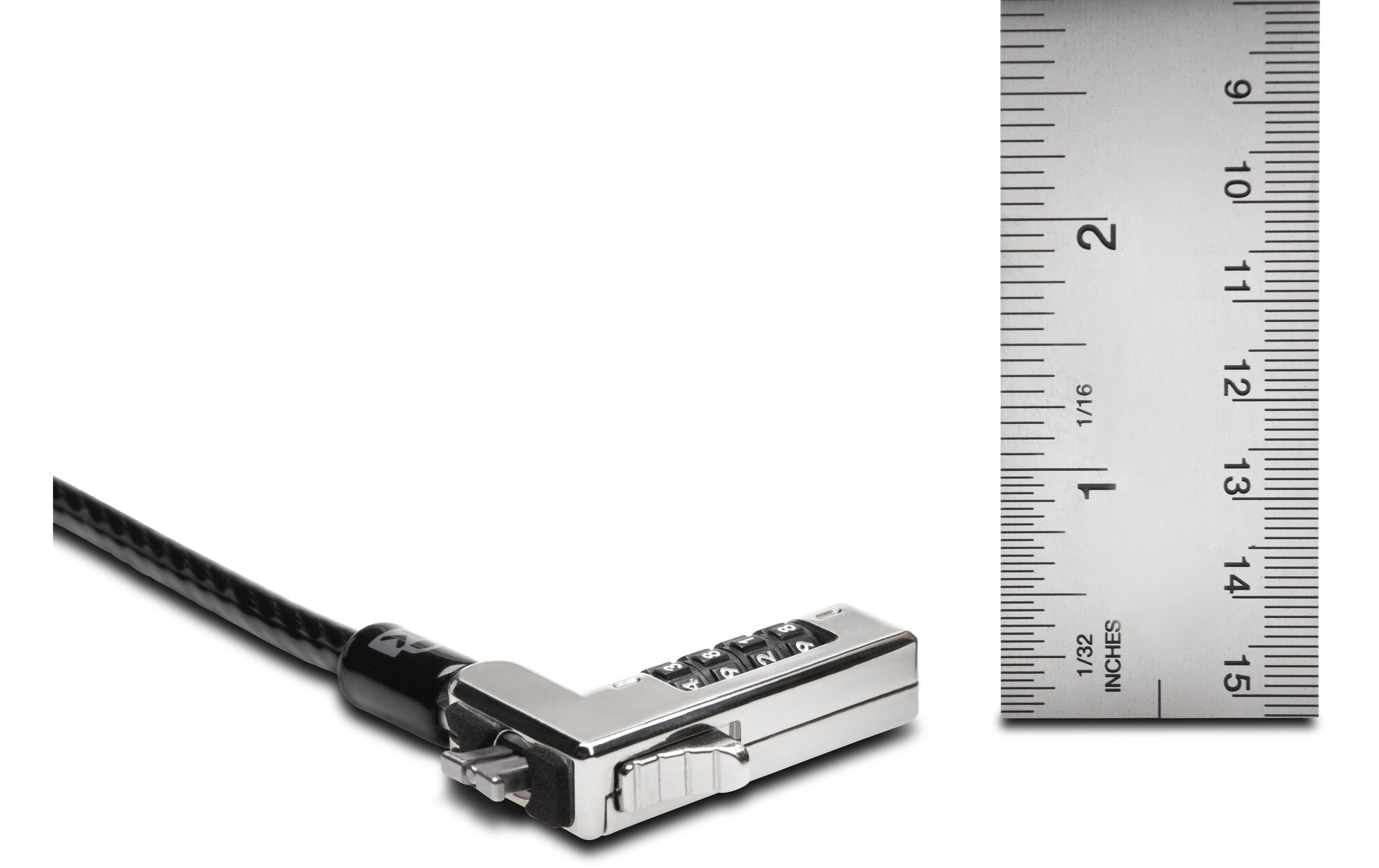 1512944_1 - Mediatech Kensington Slim Combination Laptop Lock Slim Resettable Combination Laptop
