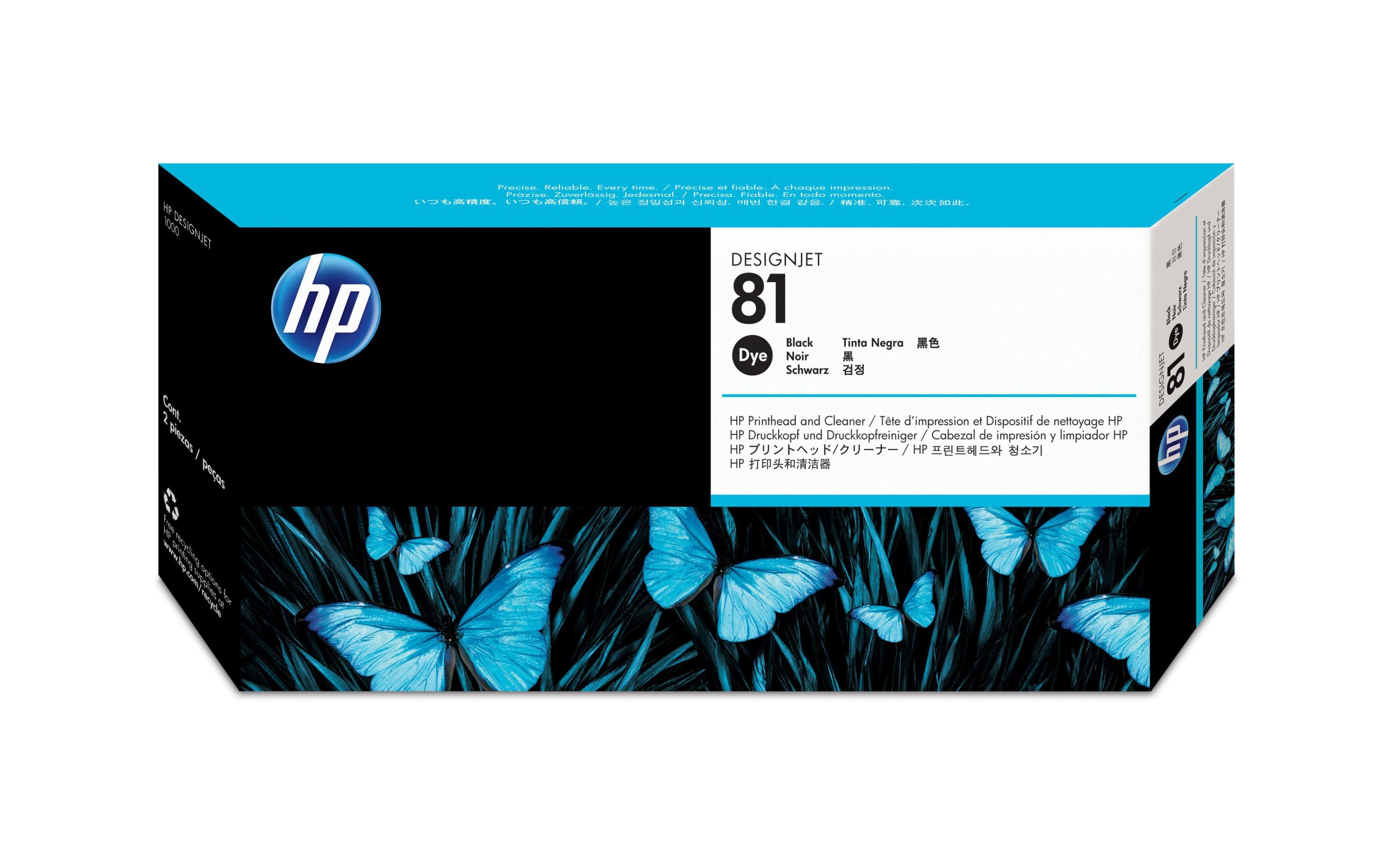 151326 - Mediatech HP Inc. HP Druckkopf C4950A Nr.81, schwarz, 13ml zu DesignJet 5000/5500 kaufen | Mediatech.ch