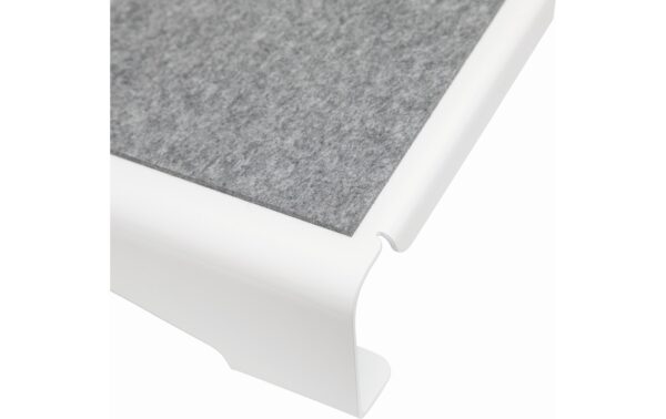 Maul Fussstütze MAULflair weiss Metall, 40x30cm