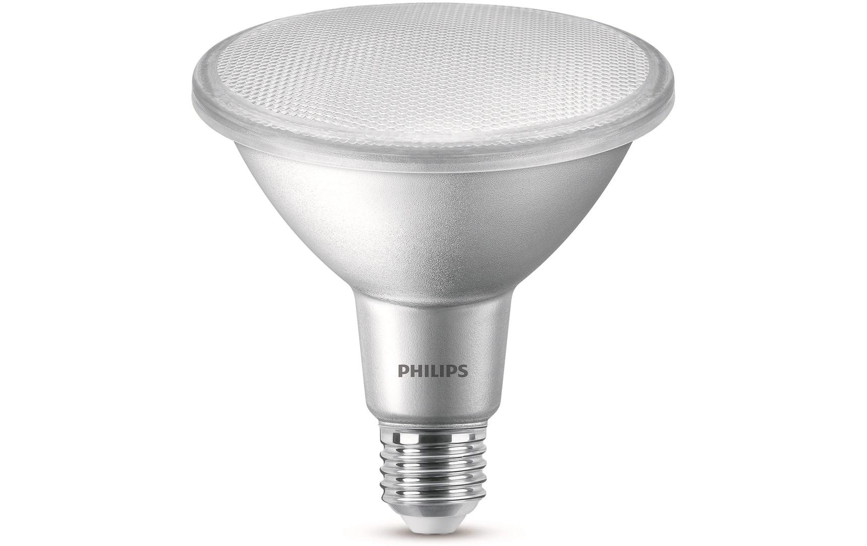 1516669 - Mediatech Philips LED Lampe 9W (60W) E27, PAR38, 750lm, 2700K, klar kaufen Schweiz | Mediatech.ch