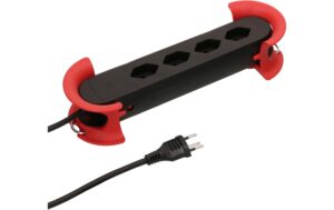 1520259 - Mediatech Max Hauri Steckdosenleiste Construct Line IP20, 4x T13, rot-schwarz, 5m kaufen Schweiz | Mediatech.ch