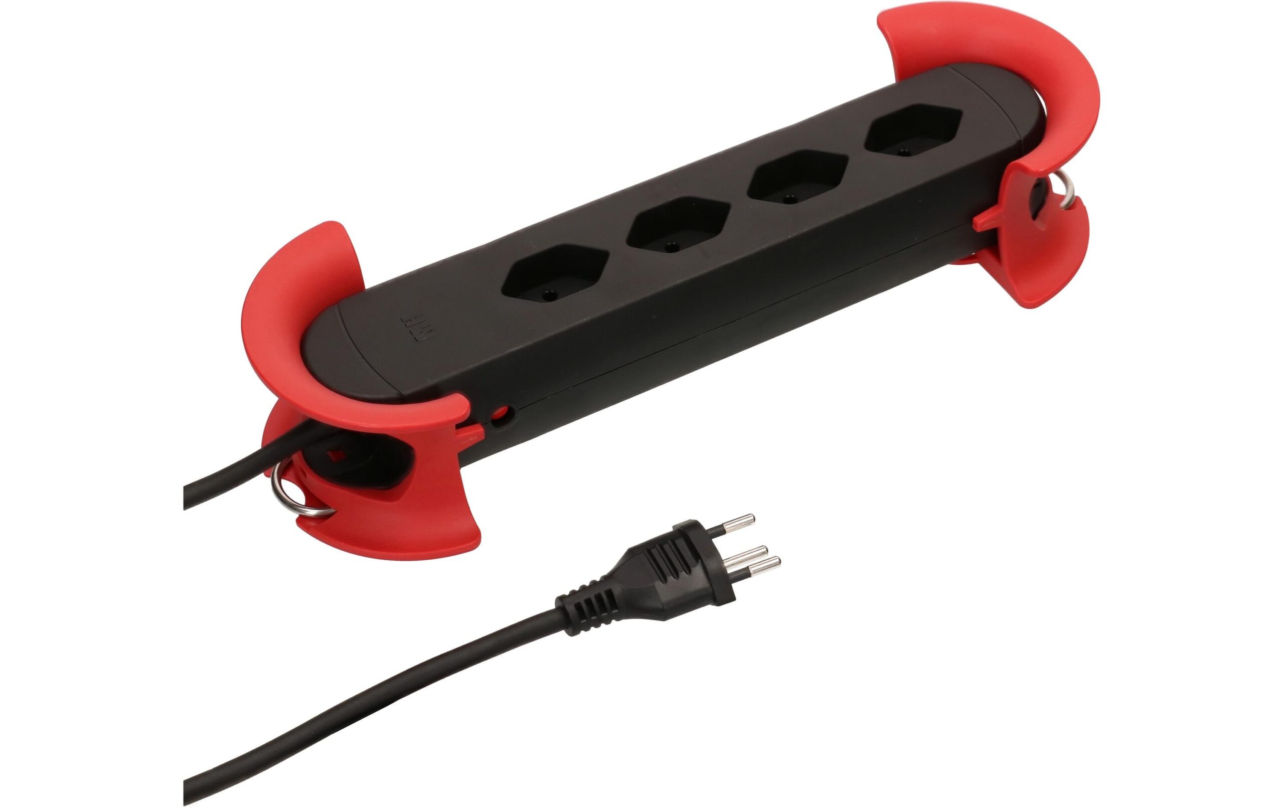 1520259 - Mediatech Max Hauri Steckdosenleiste Construct Line IP20, 4x T13, rot-schwarz, 5m kaufen Schweiz | Mediatech.ch