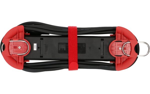 1520259_5 - Mediatech Max Hauri Steckdosenleiste Construct Line IP20, 4x T13, rot-schwarz, 5m