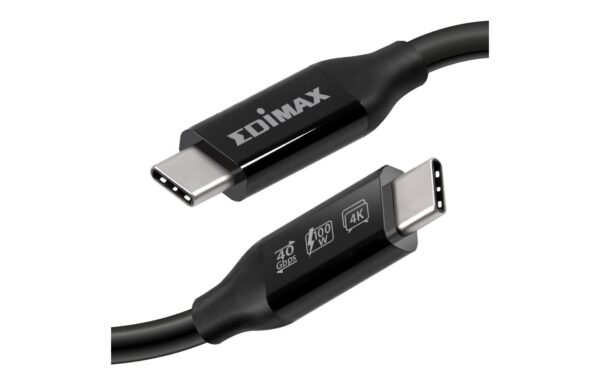 Edimax Thunderbolt 3 Kabel 1m Thunderbolt 3, 40 Gbit/s, USB-C-C