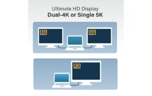 Edimax Thunderbolt 3 Kabel 1m Thunderbolt 3, 40 Gbit/s, USB-C-C