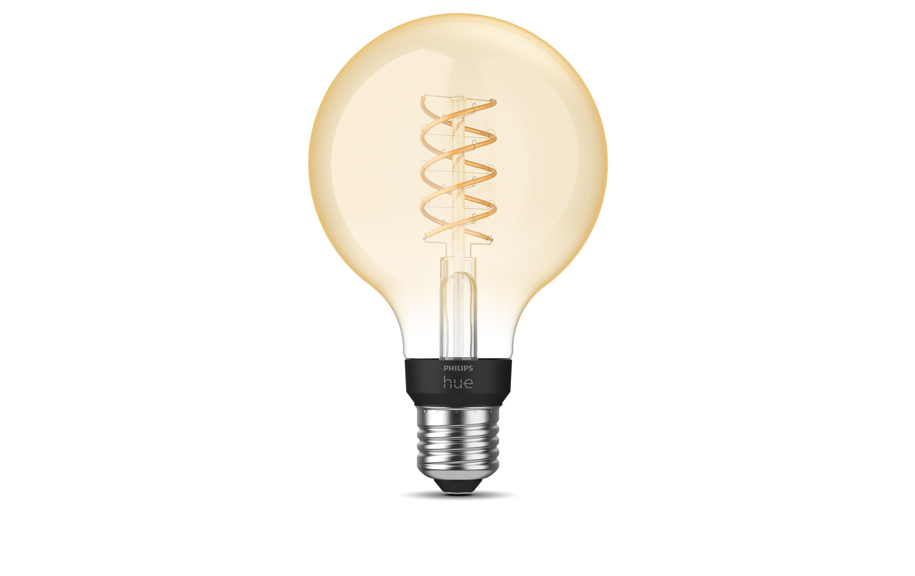 1521235_1 - Mediatech Philips Hue White E27 Filament, 550lm, Globe