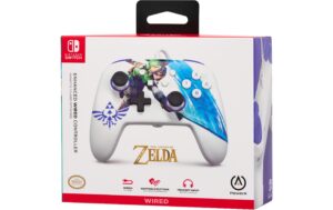 PowerA Enhanced Wired Controller, Switch Master Sword Attack