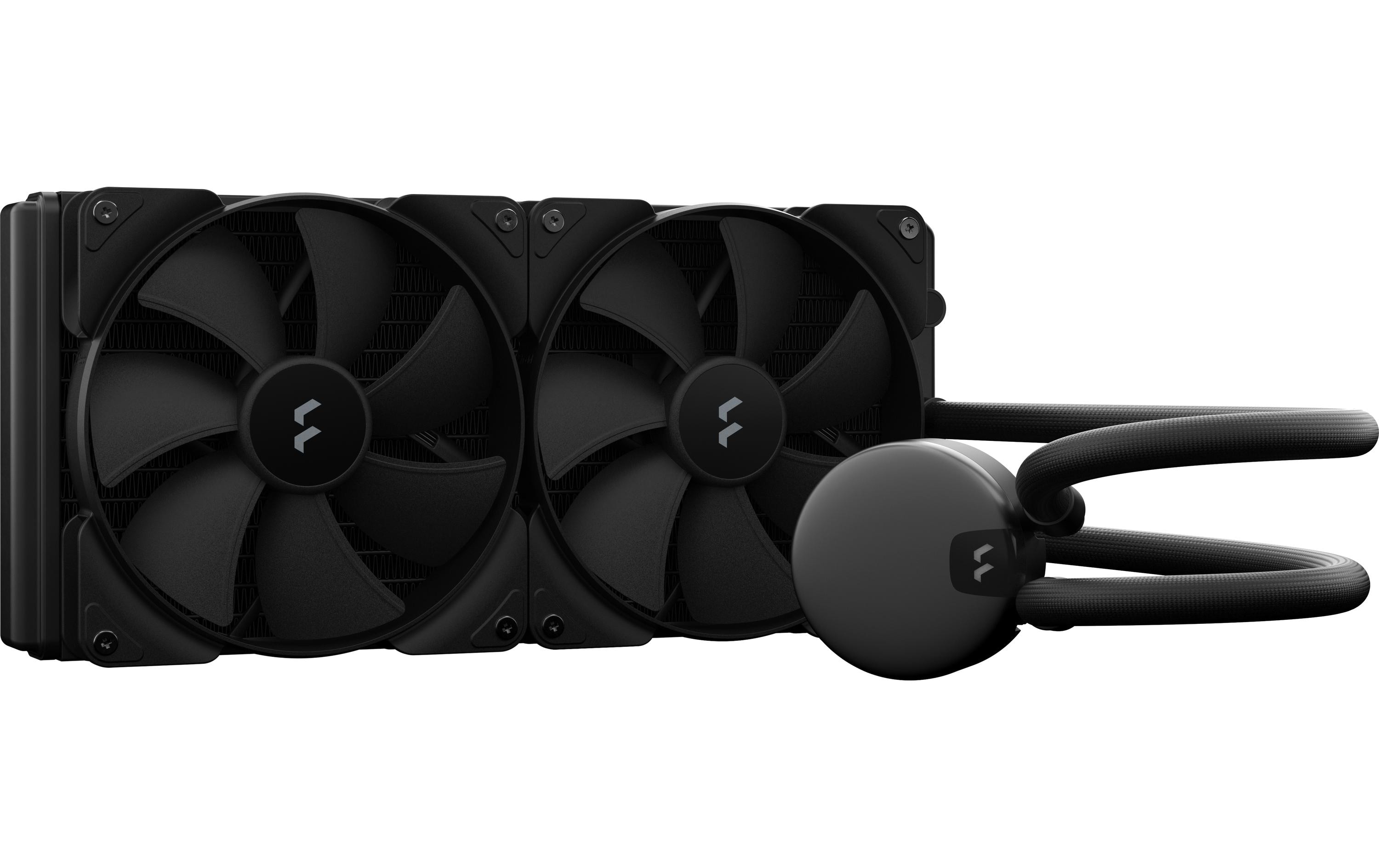 1522056_1 - Mediatech Wasserkühler Fractal Lumen S28 V2 kompatibel zu Intel/AMD, 2x 140mm Radiator